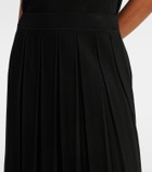 Tory Burch Pleated midi skirt