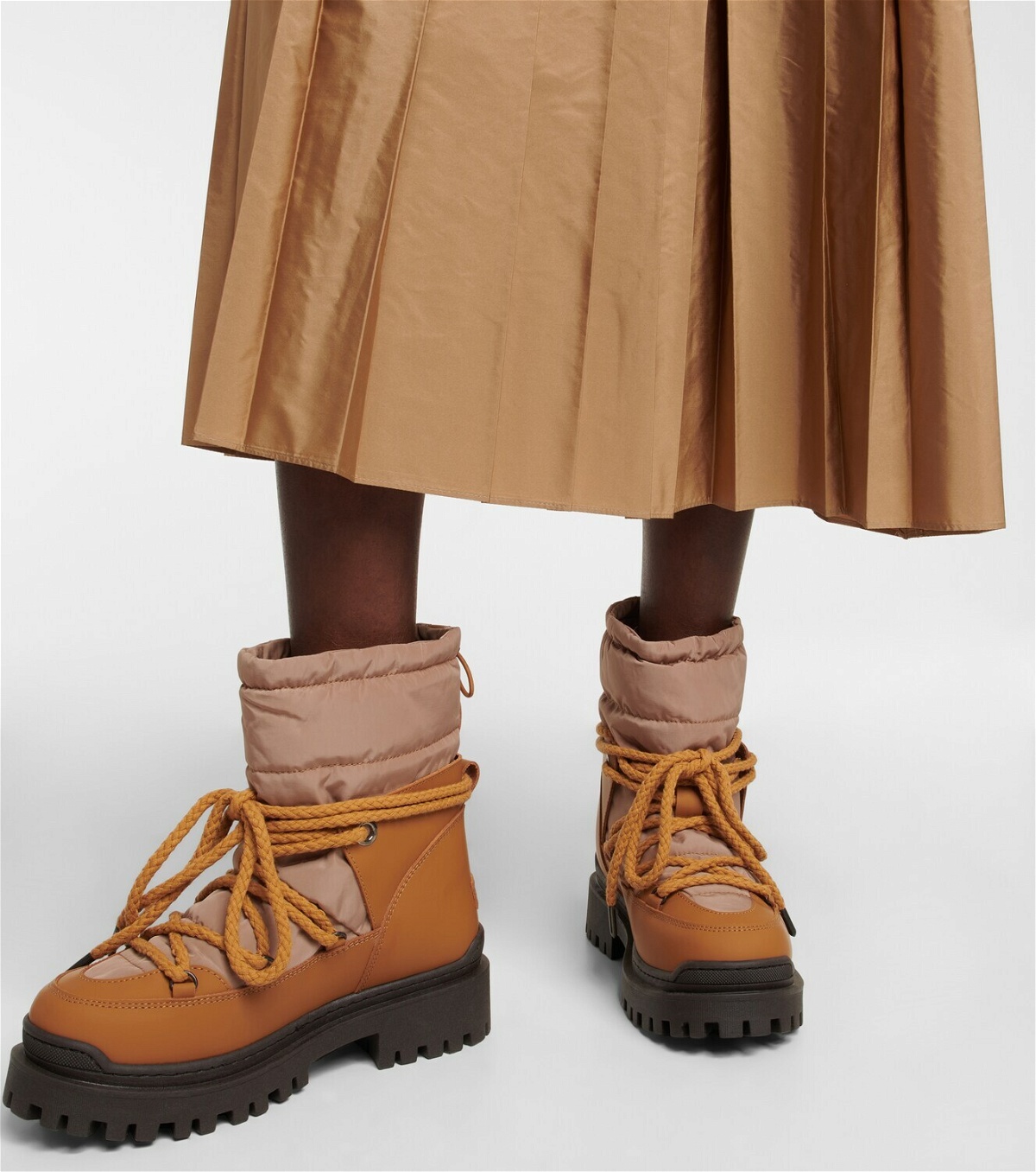 Inuikii Riccio faux leather ankle boots