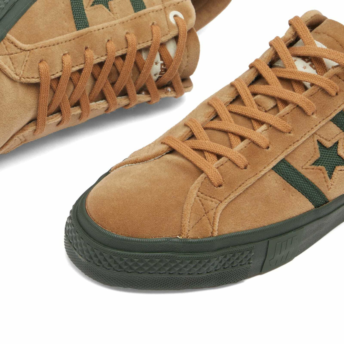 Converse One Star Tan Suede Sneakers - Men\'s 11 RARE? Converse One Star Mandarin Orange Olive Suede  main image 3