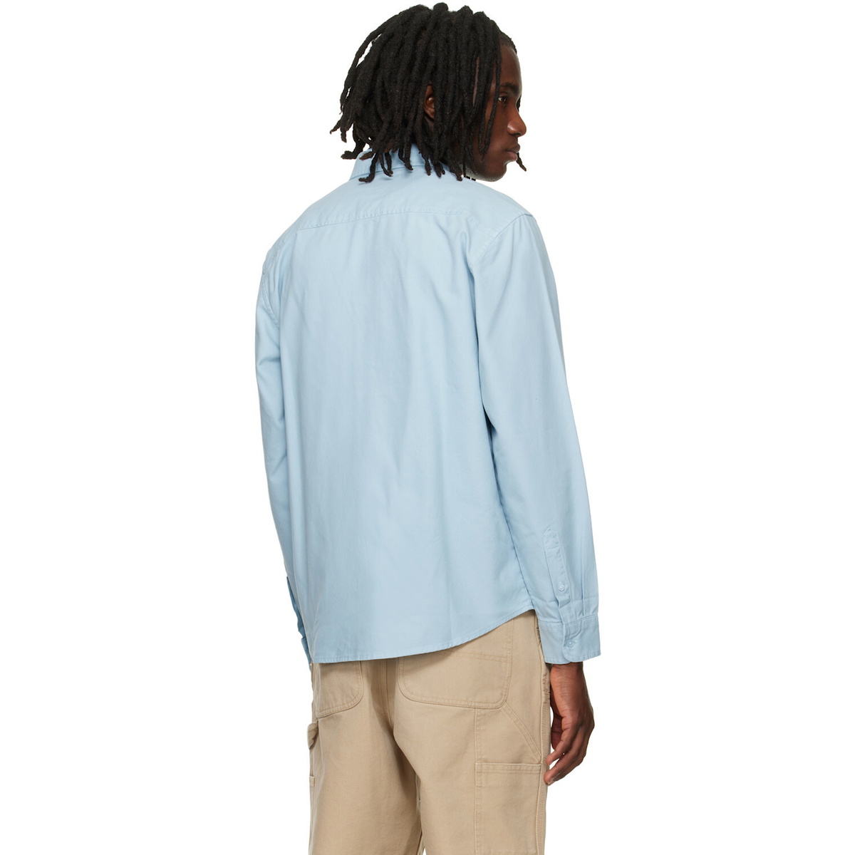 Carhartt Work In Progress Blue Bolton Shirt