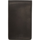 Rick Owens Black Leather Bifold Wallet