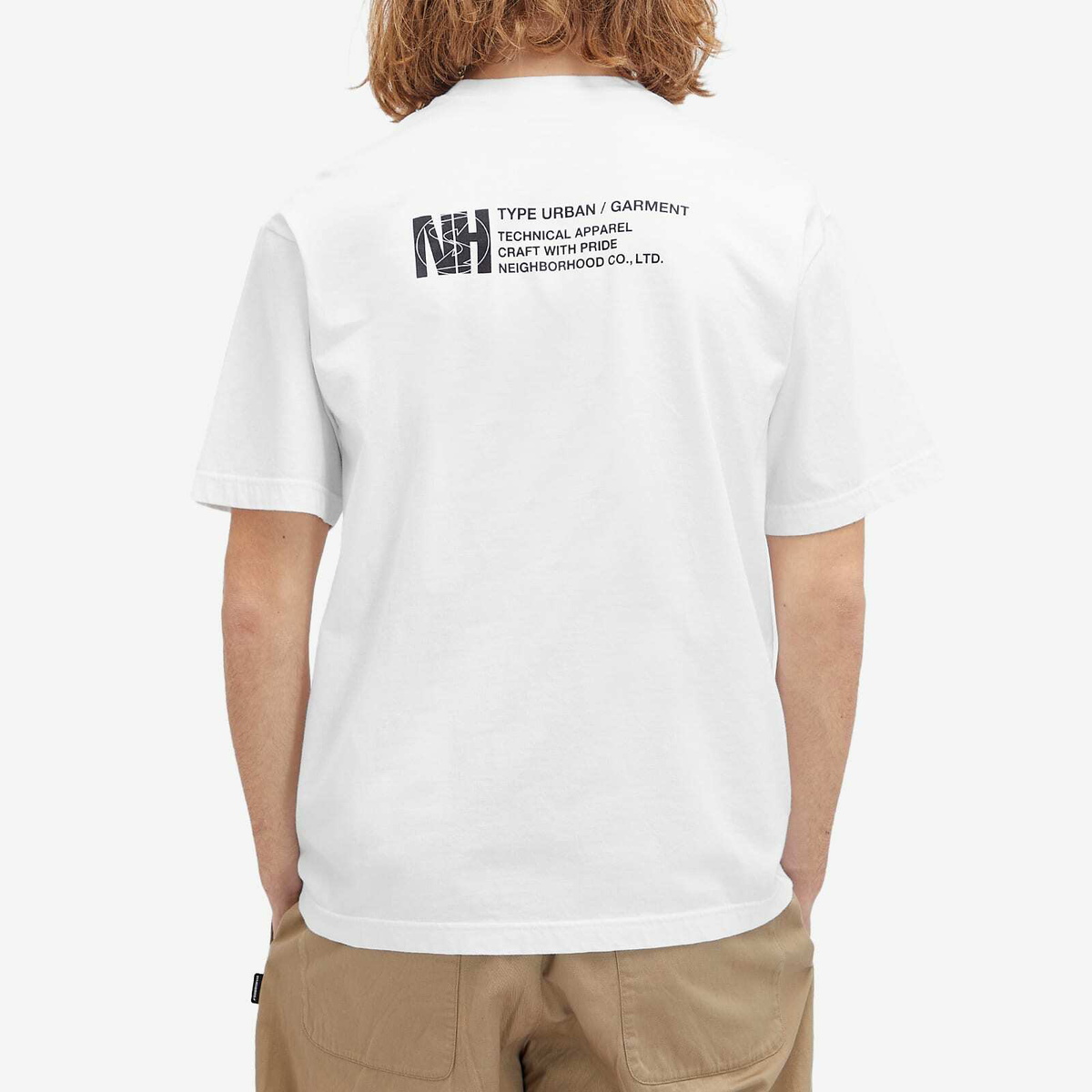 Neighborhood Men's x Subware SS-3 T-Shirt in White