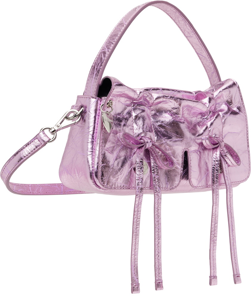 Acne Studios Purple Multipocket Micro Bag Acne Studios 