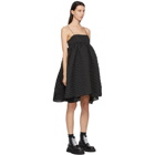 Cecilie Bahnsen Black Matelasse Lisbeth Dress