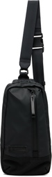 master-piece Black Slick Sling Bag