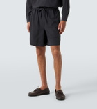 Saman Amel Henri silk shorts