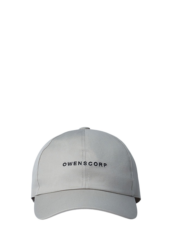 Photo: Rick Owens Logo Motif Baseball Cap