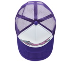 ICECREAM Men's Running Dog Trucker Cap in Purple