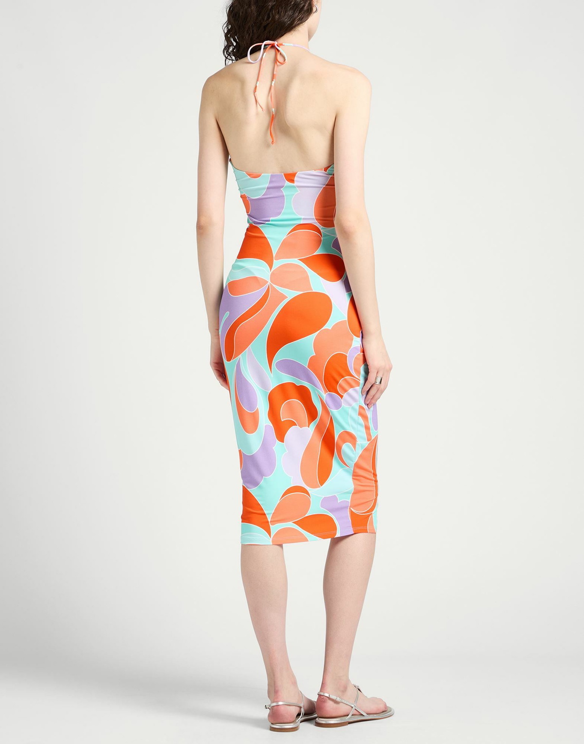 Mc2 Saint Barth Womens Midi dress in Turquoise