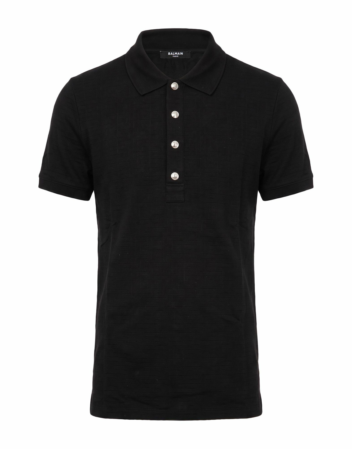 Balmain Mens Polo shirt in Black