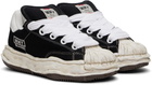 Maison MIHARA YASUHIRO Black Blakey Puffer OG Sole Canvas Low-Top Sneakers