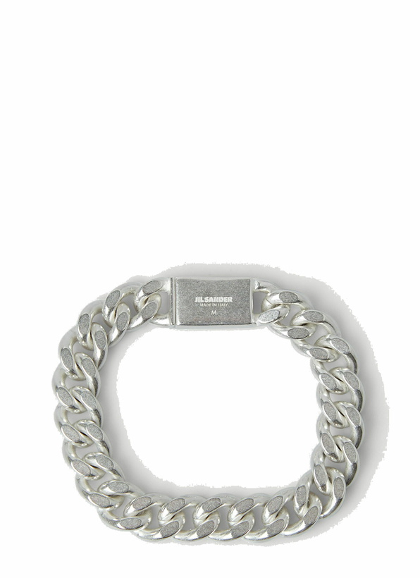 Photo: Curb Chain Bracelet in Silver