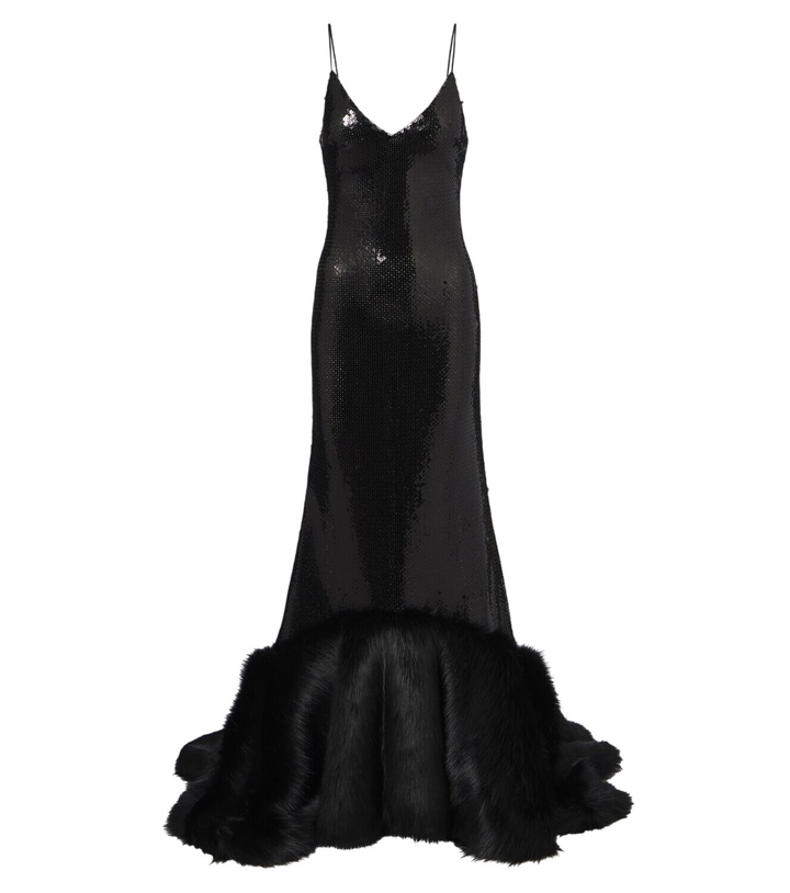 Photo: David Koma Sequined gown