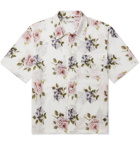 Our Legacy - Floral-Print Cotton-Voile Shirt - White
