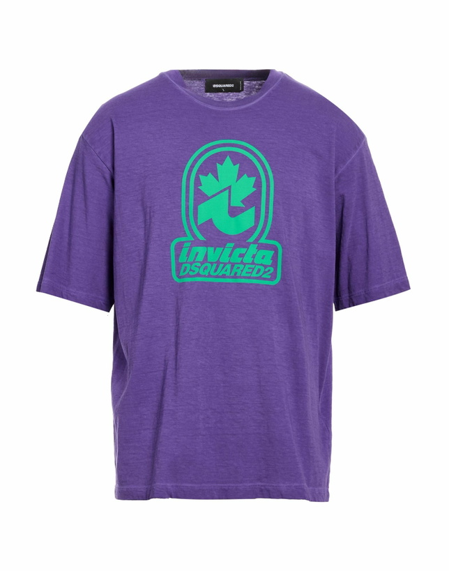 Photo: Dsquared2 Mens T-shirt in Purple