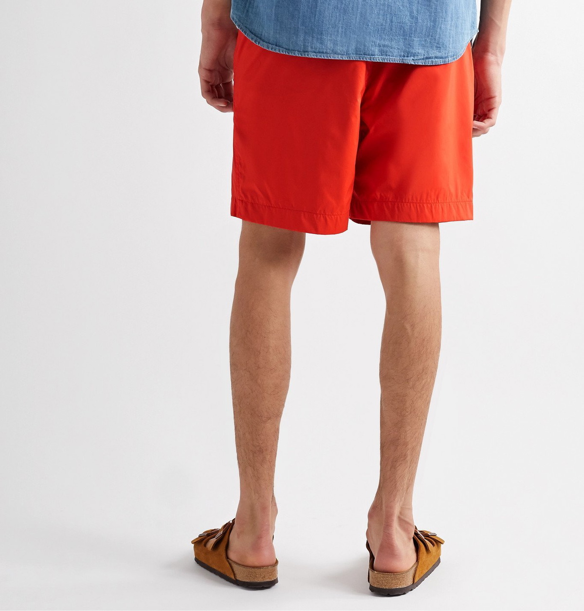 Alex Mill - Shell Drawstring Shorts - Red Alex Mill