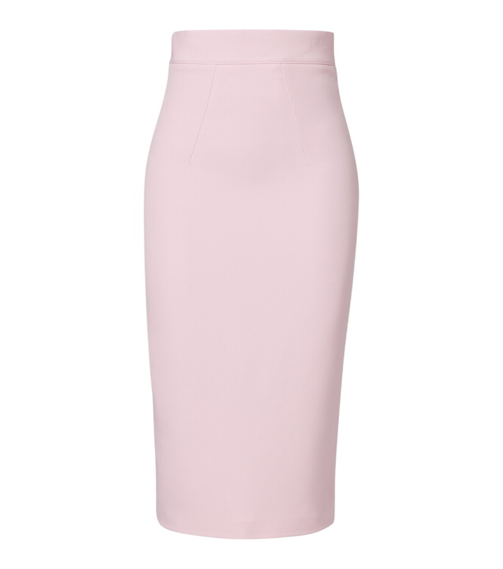 Photo: Safiyaa Hokuku crêpe pencil skirt