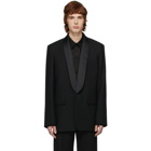 Balenciaga Black Seamless Tuxedo Blazer