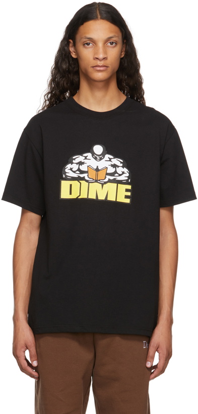 Photo: Dime Black Jersey Knowledge Is Power T-shirt