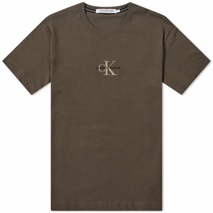 Photo: Calvin Klein Men's New Iconic Essential T-Shirt in Olive