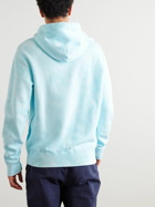 Polo Ralph Lauren - Printed Tie-Dyed Cotton-Blend Jersey Hoodie - Blue