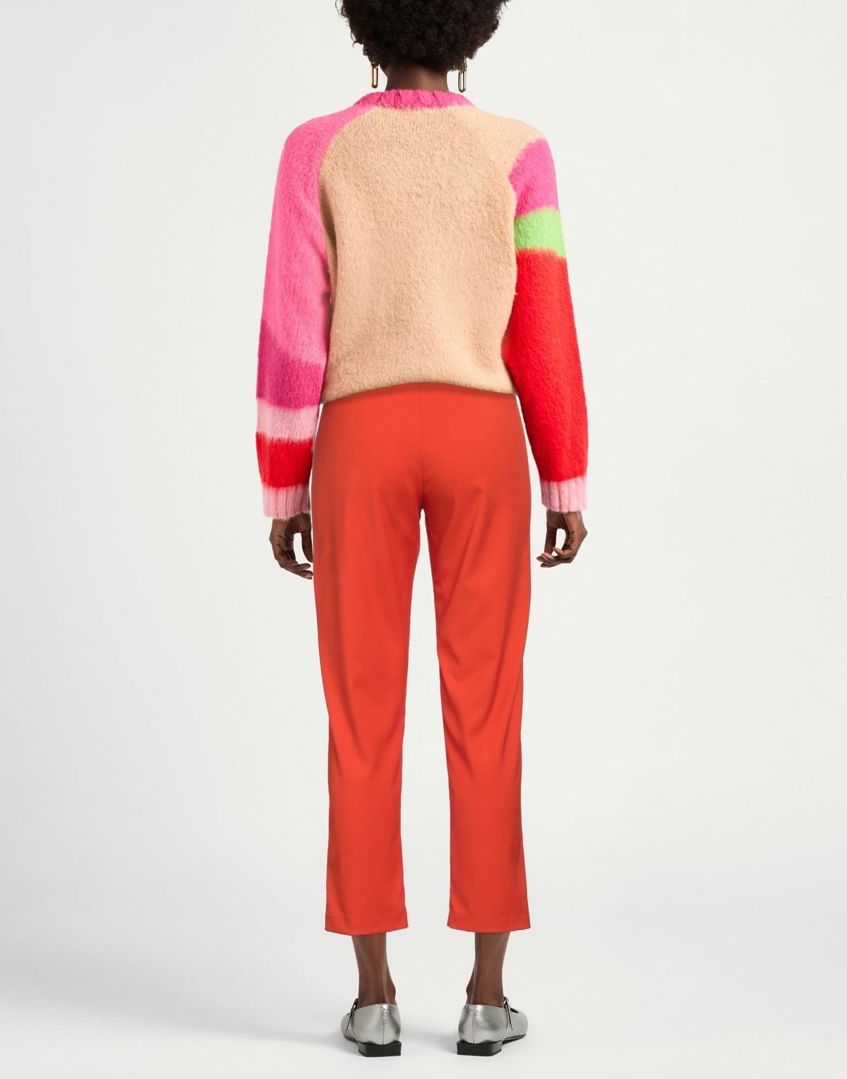 Jijil Womens Pants in Orange