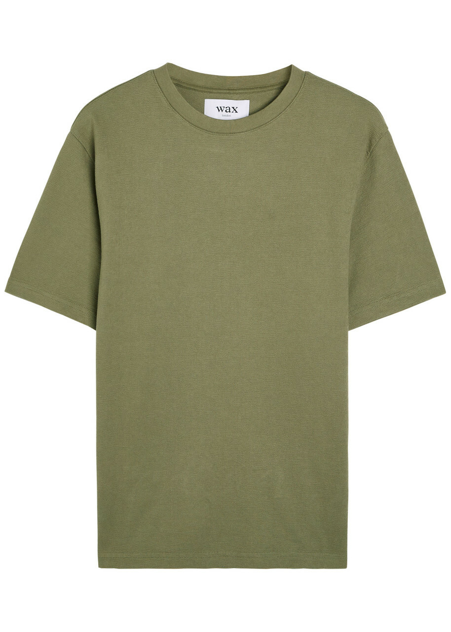 Wax London Dean Cotton T-shirt Green