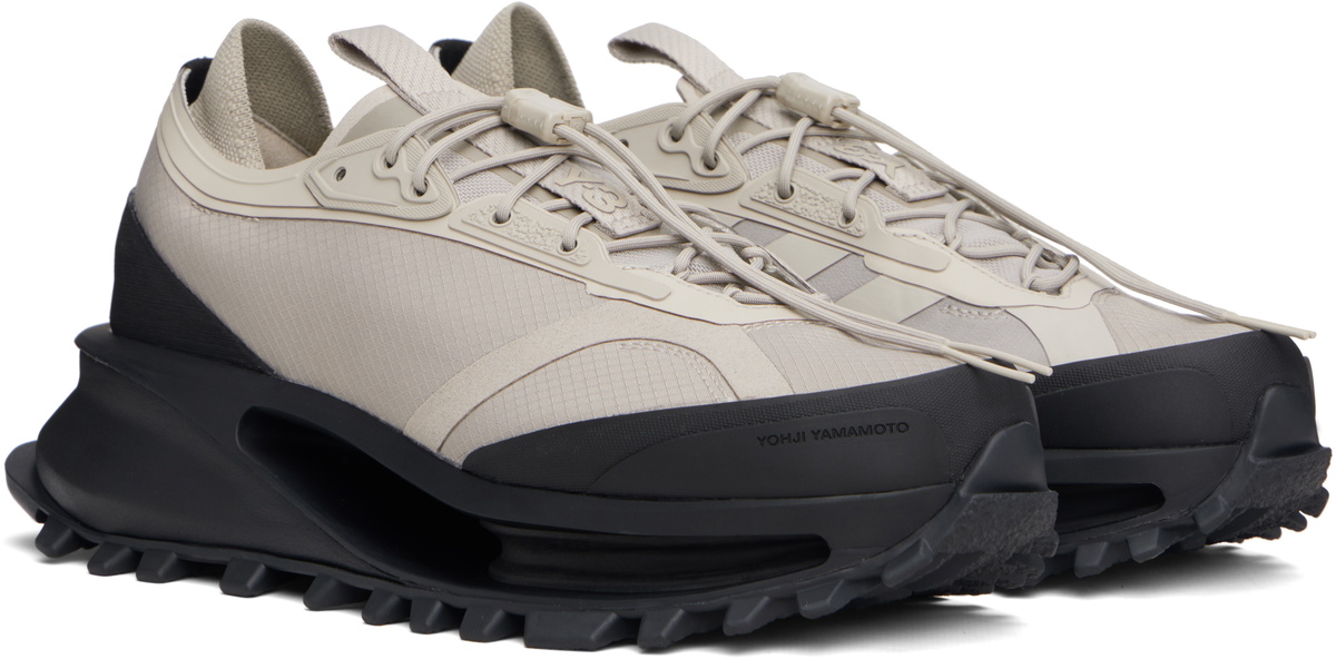Y-3 Gray S-Gendo Trail Sneakers