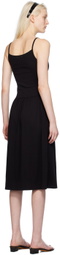 Gil Rodriguez Black LaPointe Midi Dress