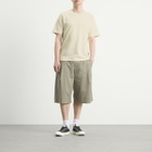 Folk Men's Textured T-Shirt in Ecru