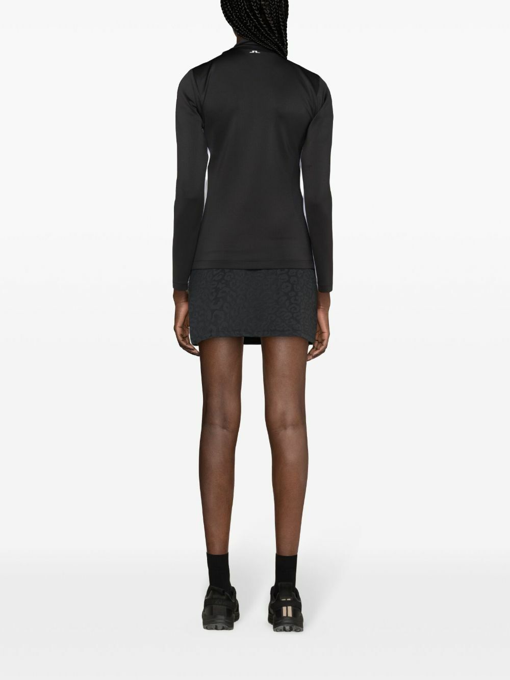 J.Lindeberg White Lourdes Hybrid Midlayer Jacket