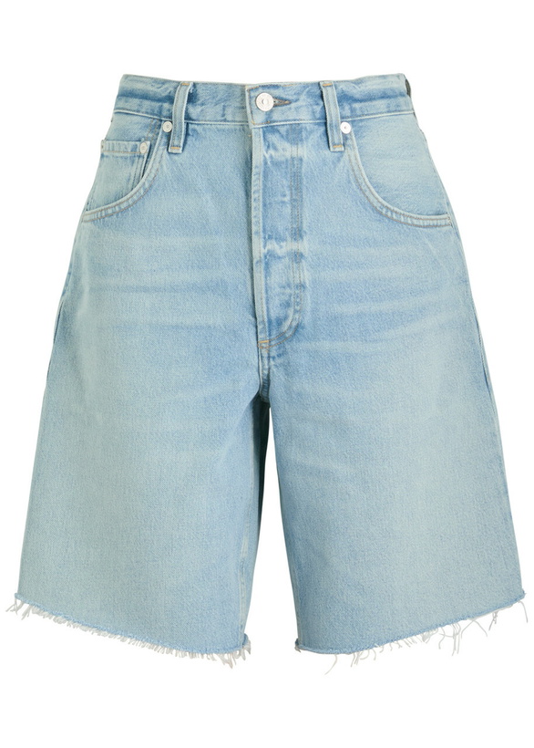 Photo: Citizens OF Humanity Ayla Denim Shorts Blue