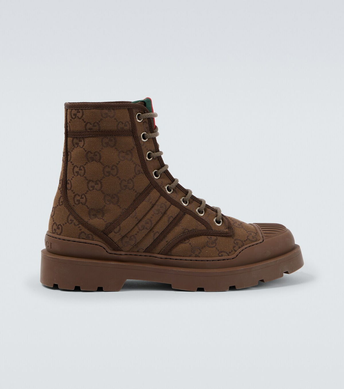 Gucci New Sherlin GG canvas ankle boots
