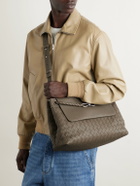 Bottega Veneta - Andiamo Medium Intrecciato Full-Grain Leather Messenger Bag
