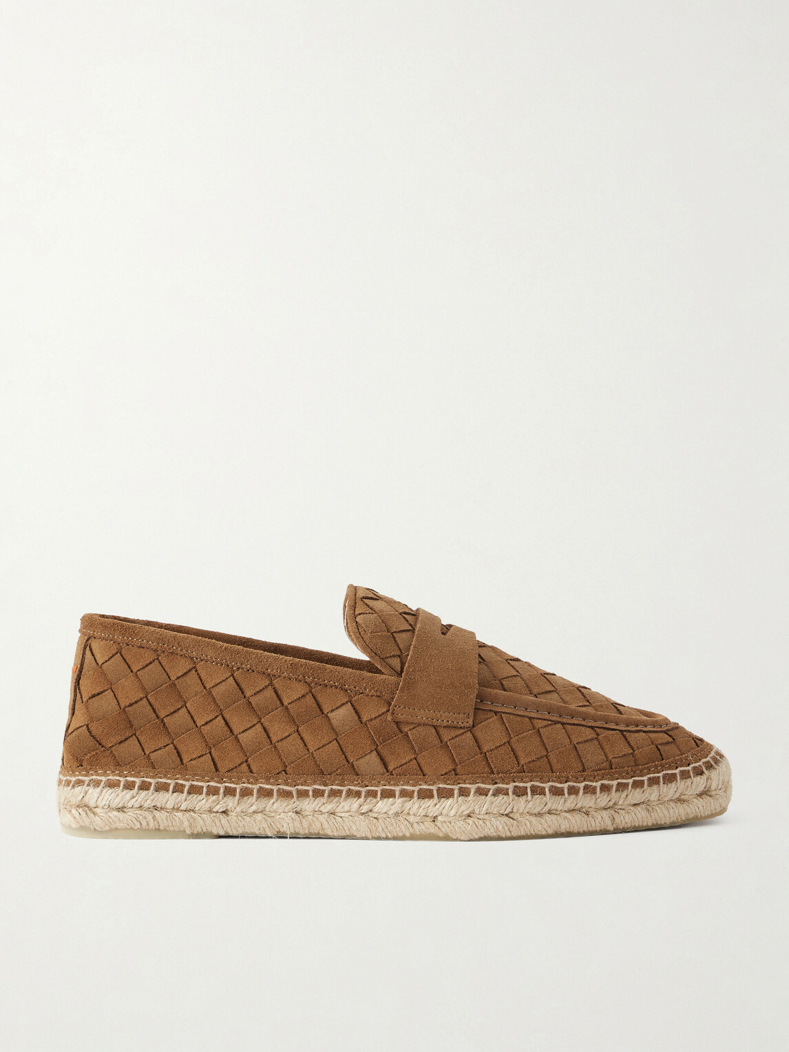 Castañer - Nilo Woven Suede Espadrilles - Brown