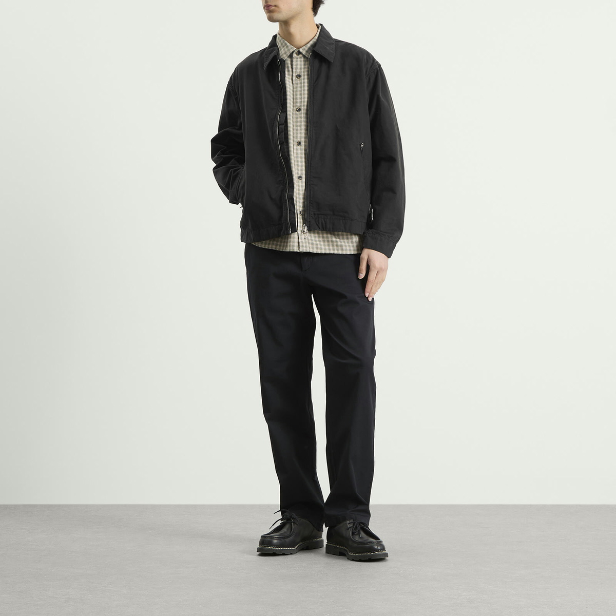 Norse Projects Men's Raabjerg Canvas Jacket in Black