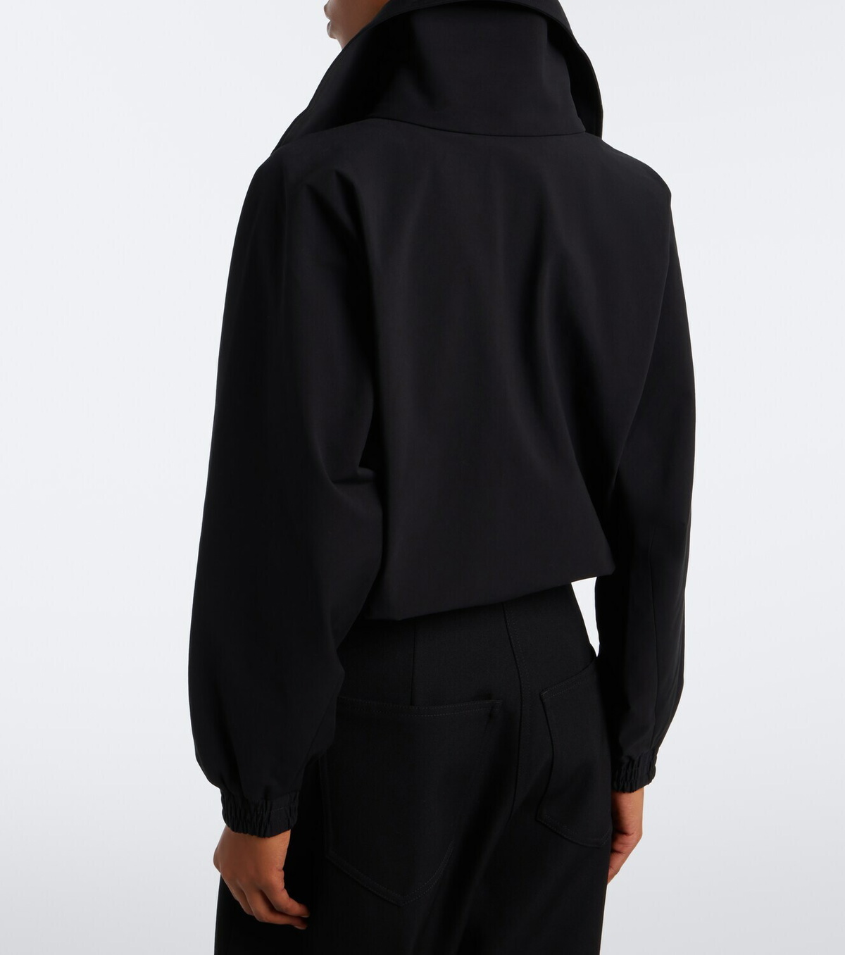 Balenciaga Cotton-blend blouson jacket