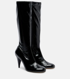 Le Monde Béryl x Kim Sion Madison 95 patent leather knee-high boots