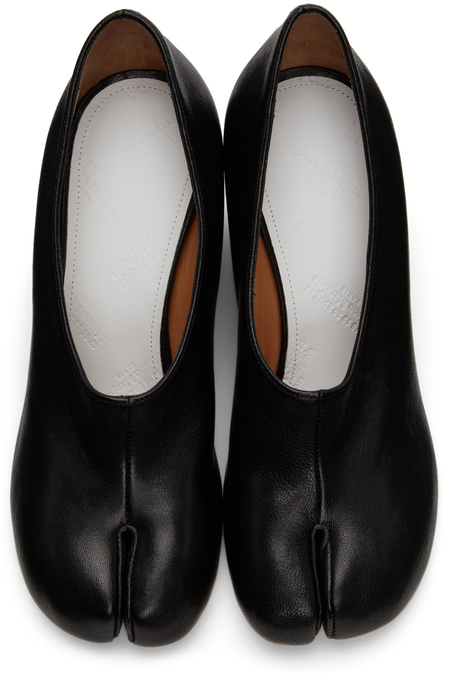 Maison Margiela Black Vintage Soft Tabi Heels Maison Margiela