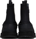 SUICOKE Black ALGO-TRwpab Chelsea Boots
