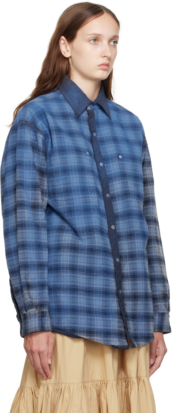 NotSoNormal Blue Reversible Double Jacket