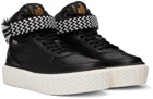 Lanvin Black Curbies Sneakers