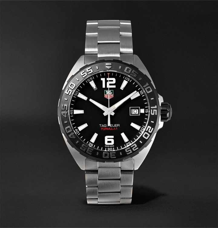 Photo: TAG Heuer - Formula 1 41mm Stainless Steel Watch - Men - Black