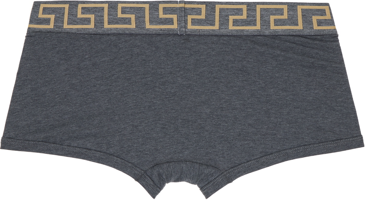 Versace Underwear Three-Pack Multicolor Greca Border Boxer Briefs