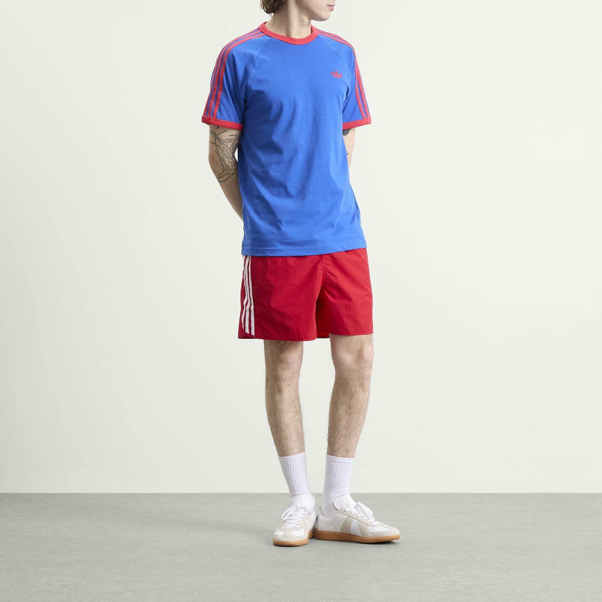 Adidas Men's Sprinter Shorts in Better Scarlet