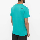 The North Face Men's Fine T-Shirt in Porcelain Green