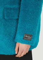 Furry Blazer in Blue