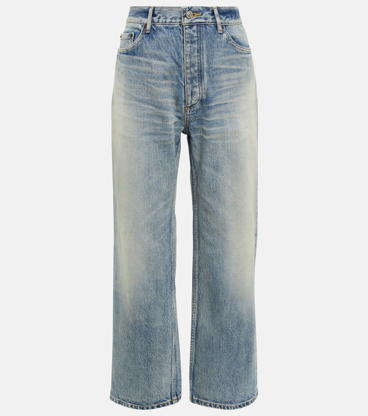 Balenciaga - High-rise wide-leg jeans Balenciaga