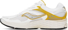 Saucony White & Yellow ProGrid Omni 9 TMY Sneakers