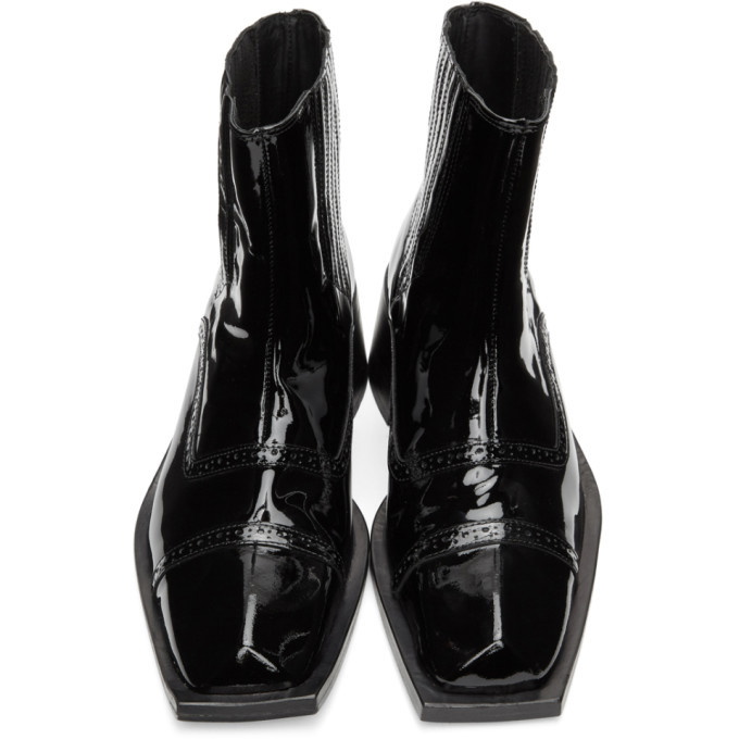 Martine Rose, Shoes, Martine Rose Patent Leather Boots